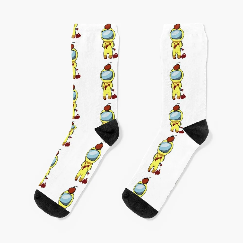 

Astronaut with a cherry on his head Socks Fun Socks