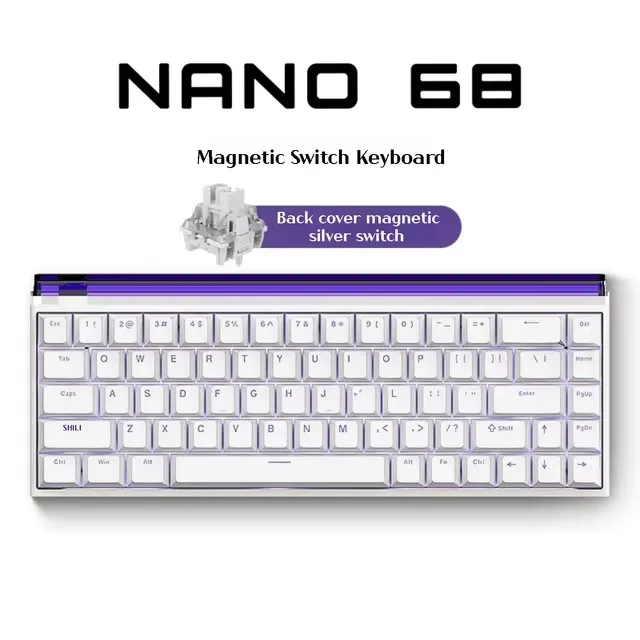 Madlions NANO 68/68 PRO Magnetic Axis Keyboard TTC Axis Type-C RGB