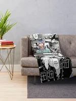 Haitani Brothers (Rindou & Ran) Manga Collage TR Throw Blanket manga Nap Blanket blankets for beds  throw blanket 2