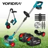 1500W 7 Inch Cordless Electric Lawn Mower Length Adjustable Handheld Rechargeable Garden Pruning Tools For Makita 18V Battery 1