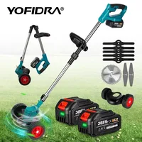 1500W 7 Inch Cordless Electric Lawn Mower Length Adjustable Handheld Rechargeable Garden Pruning Tools For Makita 18V Battery 1