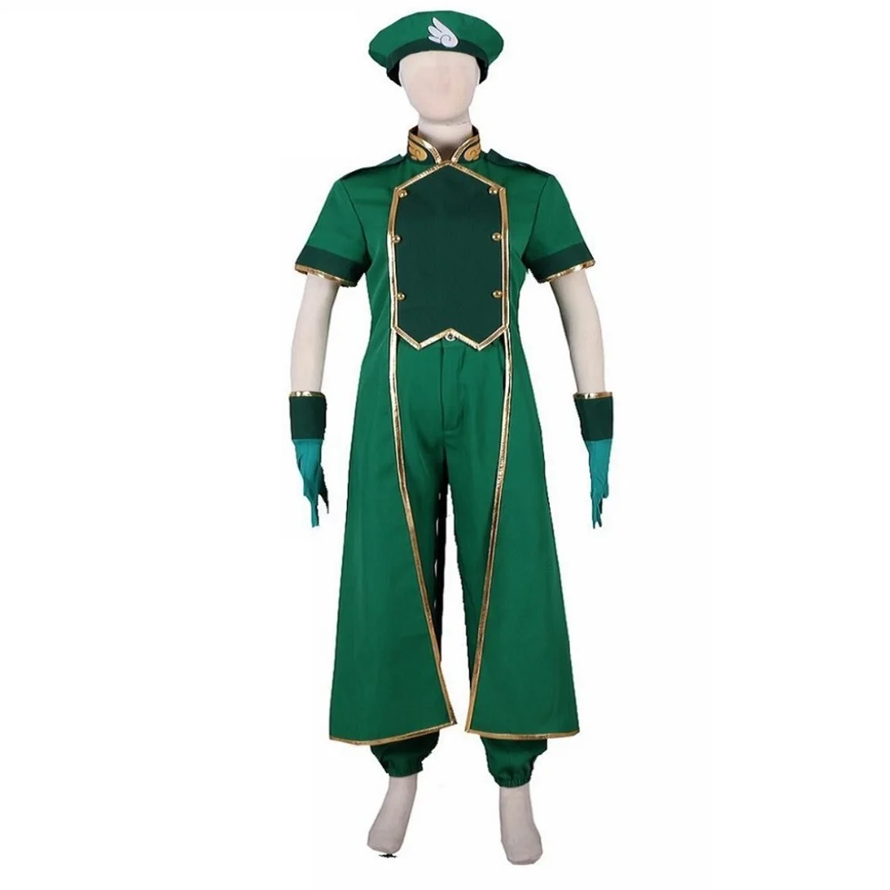 

Унисекс аниме Cos LI SYAORAN Косплей костюмы наряд Хэллоуин Рождественская форма