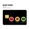 2023 Fashion Anime Cartoon Bear Skin Sticker Film Tape Case for Big Credit Debit Card Front Side 5
