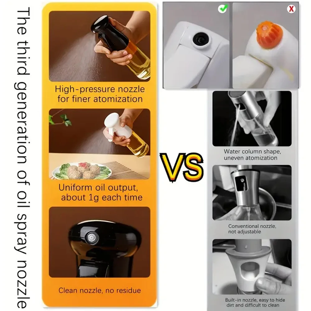 1-4Pcs Plastic Oil Sprayer Bottle 300ml/500ml Oil Dispenser Seasoning Sprayer Jar Kitchen Cooking BBQ Baking Roasting Picnic 4 küchexyz.de S4e44c06ff32d415bab1d073c20e16544j küchexyz.de Best Price | Fast Delivery |Quality Product 1-4Pcs Plastic Oil Sprayer Bottle 300ml/500ml Oil Dispenser Seasoning Sprayer Jar Kitchen Cooking BBQ Baking Roasting Picnic