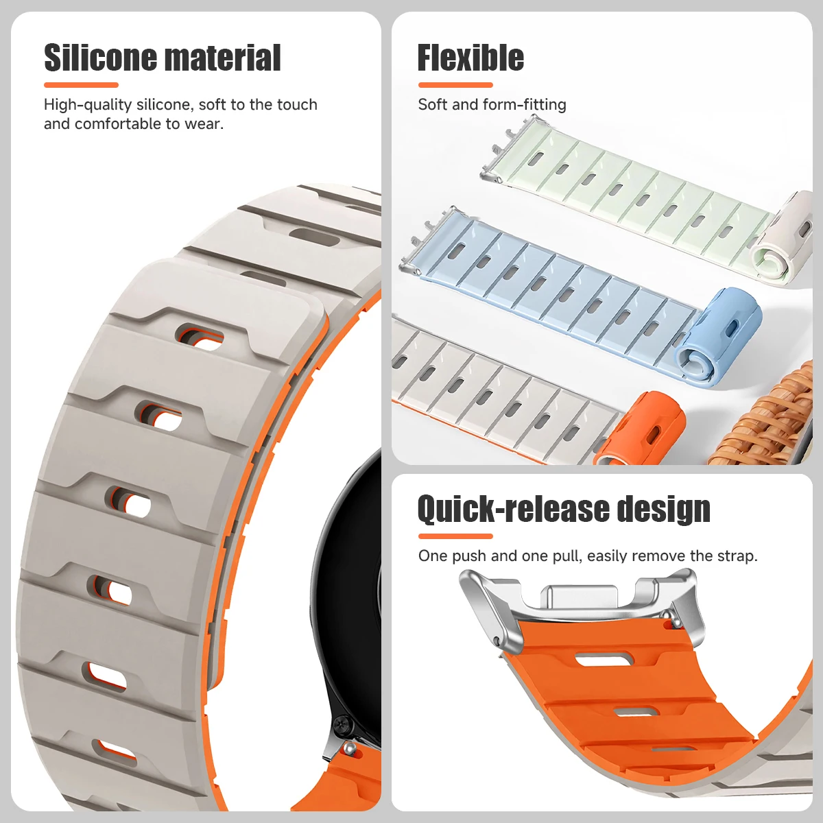 Sleek Magnetic Bracelet Strap