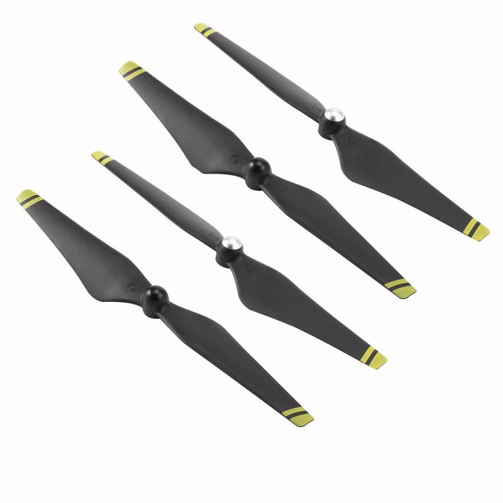 4 Pezzi 9450 Elica Per Dji Phantom 3 Phantom 2 Drone Wing Ventole A Lama Autobloccanti Accessorio Di Ricambio, Giallo