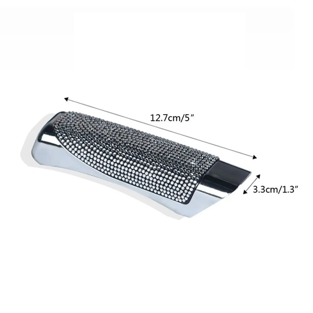 Bling Crystal Car Handbrake Cover Anti-slip Easy to Install Diamond Handbrake Grip Cover Car Hand Brake Sleeve