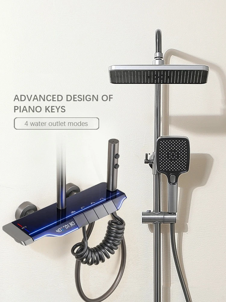 176017-d4f6fb.jpg S4e44eed180fe43318a48175a2de7f450p Smart Shower System Thermostatic Head For Bathroom Brass Household Digital Display Set Wall Mount Rainfall shower Mallzona