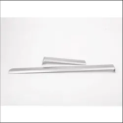 Premium ABS Dashboard Panel Trim Cover - Luxury Interior Decor for Toyota Land Cruiser Prado (Chrome)