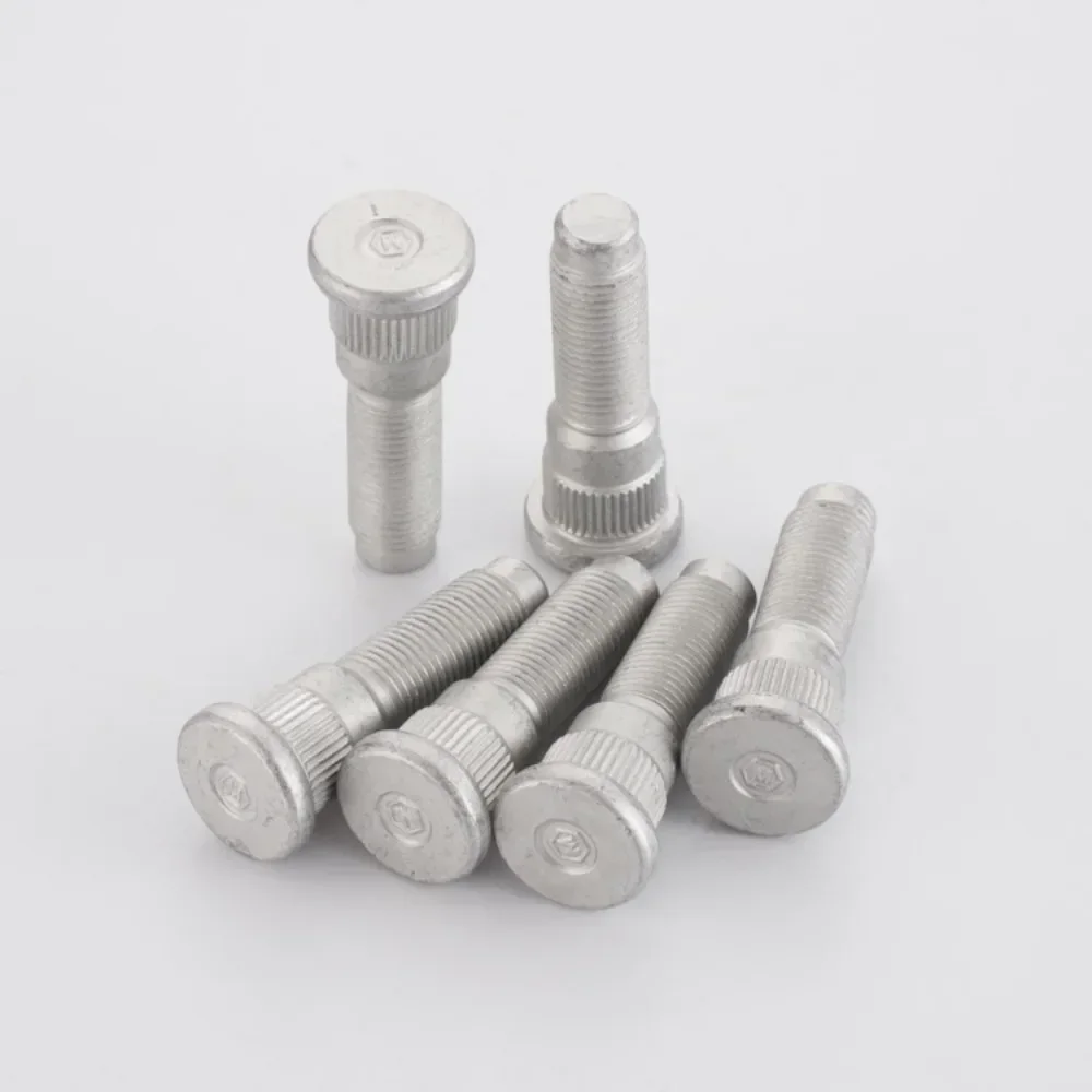 1pc Wheel Hub Spline Bolt Screw Suit For Jeep Wrangler Grand Cherokee M1/2''-20 Spline Diameter 16.6mm Length 55mm