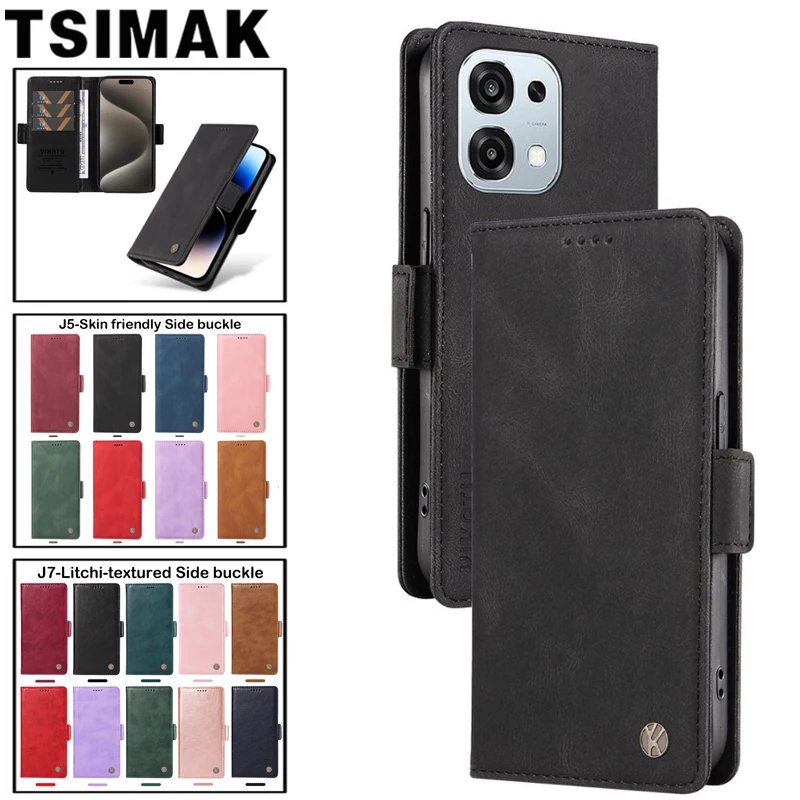 Luxury Flip Wallet Leather Card Holder Phone Case Cover