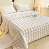 New Plush Velvet Flat Sheets Heavyweight Bed Sheet King Sheets For Winter Warm Single Queen Blanket Bedspreads 1