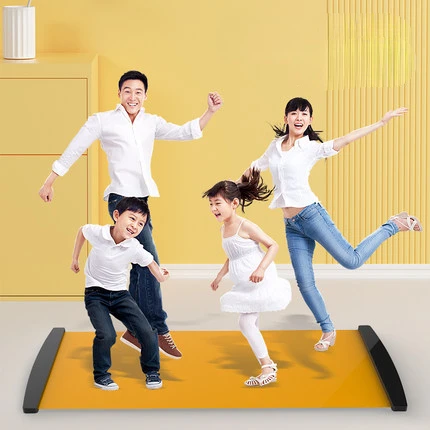 Skating Slide Board Home Gym Equipment Workout Balance Cardio Exercise Mat Training Super Smooth With Shoe Booties