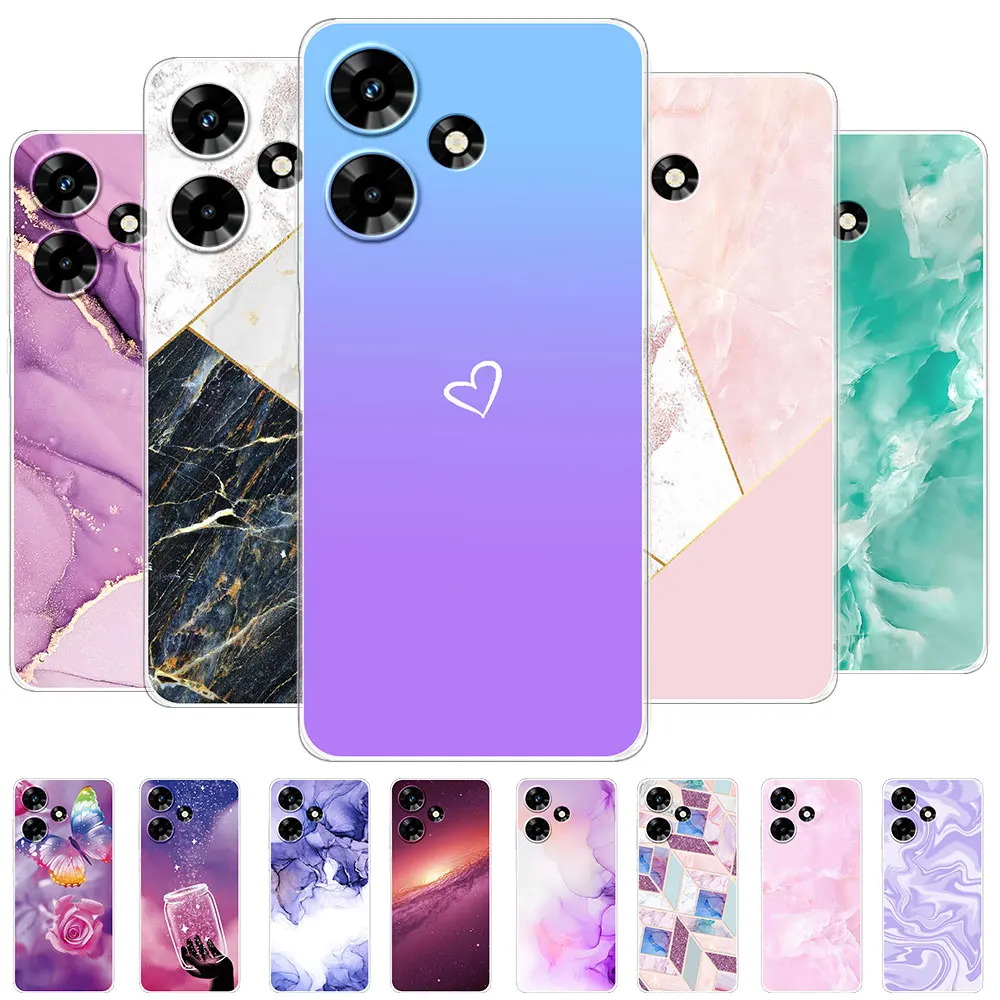 Per Infinix Hot 30 Case Custodie Per Telefoni In Silicone Morbido Trasparente Per Infinix Hot 30I 30I Nfc Bumper Coque Per Infinix Hot 30 Play Funda