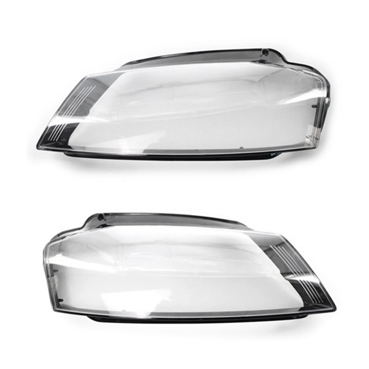 

1Pair Headlight Len Cover Head Light Lamp Shade for Audi A3 2008-2012