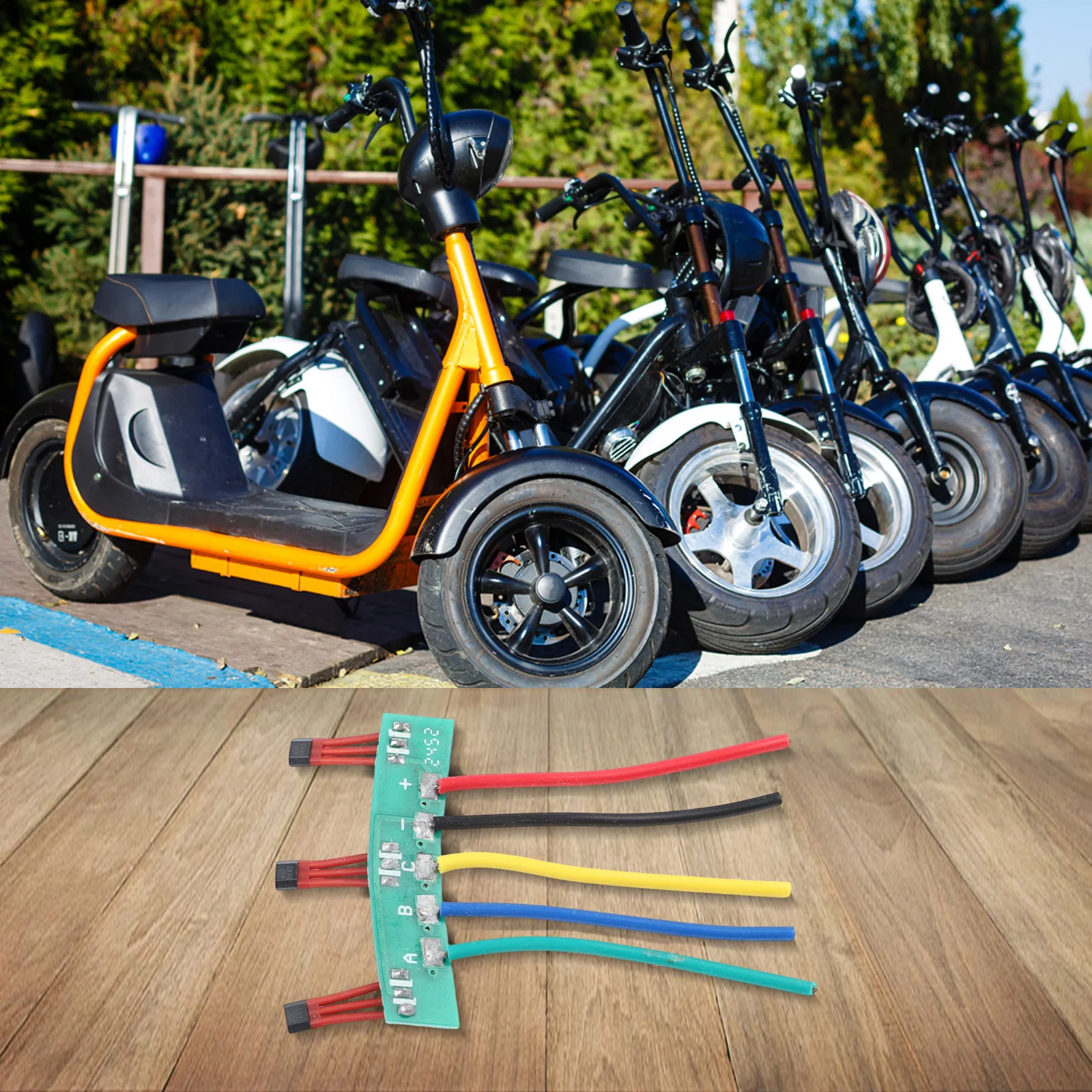 Electric Scooter Hall PCB Electric Bike PCB Cable High Quality Motors Good Compatibility Easy To Use Ebike For 41F