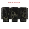 Tactical 5.56/7.62 Triple Magazine Pouch Magazine Holder with Hook Fasteners for MK3/MK4 Chest Rig Magazine Insert Pouch 6