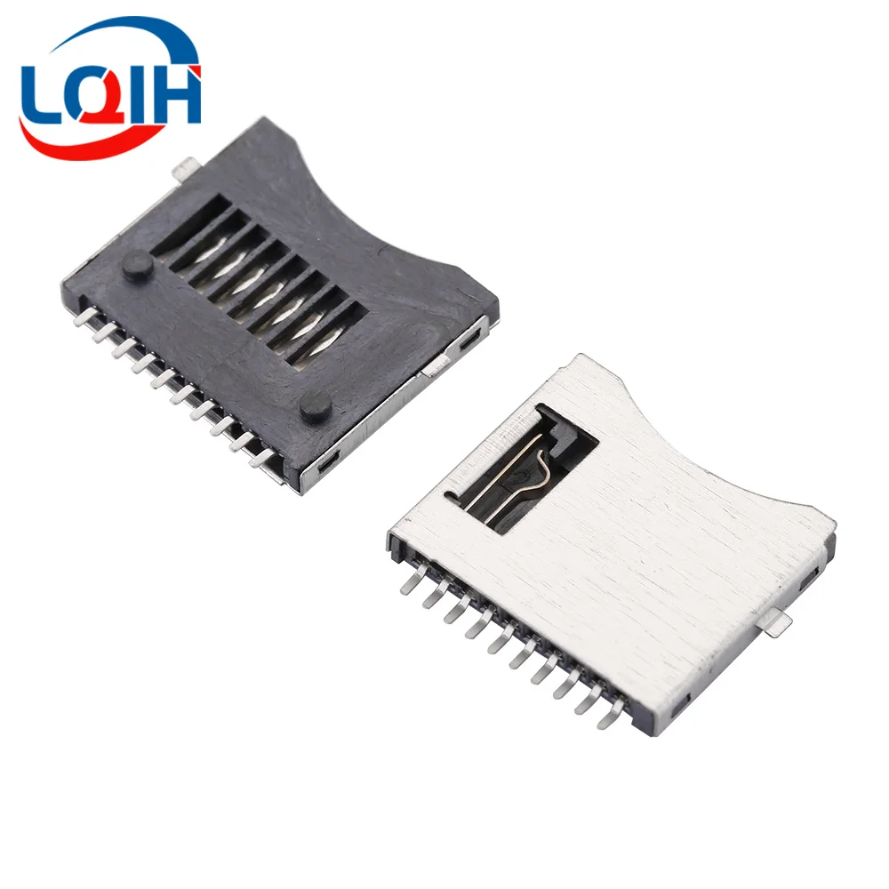 SD/MINI/TF/SIM/NANO/MICRO カード ホルダー スロット カード ホルダー メモリ モジュール ロングボディ ショートボディ 自己弾性コネクタ付き