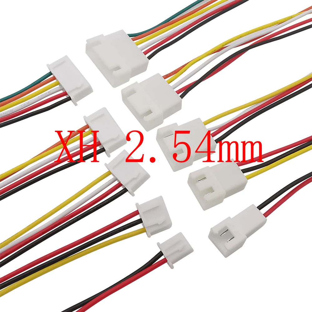 JST Connectors 5 Pair Lipo Battery Charger Cable & Wire 200mm Long 