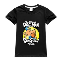 New Baby Boys Dog Man T Shirt Gifts Dog Man Merch Book Lover Captain Underpants World Book For Boy Christmas Day Dogman Tee 2