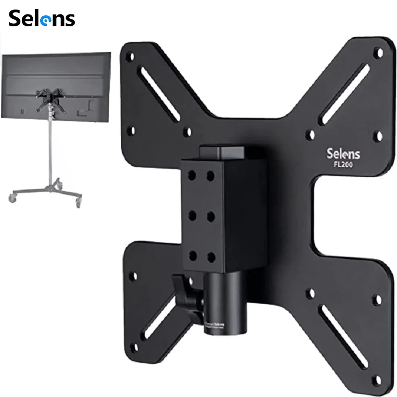 Selens TV Mount Bracket Stand Attachment and Wall Mount Removable Adapter Plate