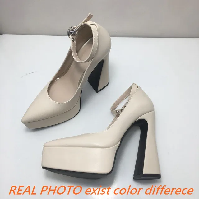 Con Tacco Largo Decollete Numero 43 Scarpe Con Tacco Taglia 34