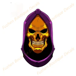 Fuzhen Boutique Decals Exterior Accessories for Skeletor Purple Robe Car Stickers Bumper Refrigerator Decal Windows Decoration