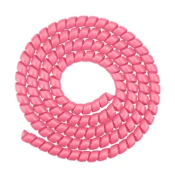 Universal Electric Scooter Cable Protector Cover, 1.3m - Durable Line Protection (Pink)