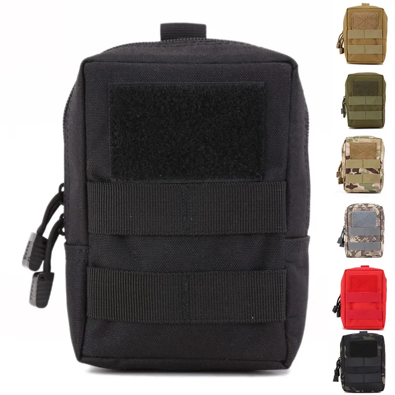 

Outdoor Military Molle Pouch Bag Tactical Utility EDC Tools Waist Pack Phone Holder Case Working Camping Pocket Hunting Bag