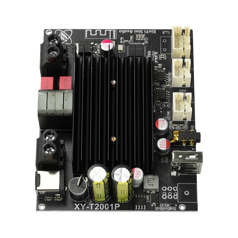 XY-T2001P Kabelloser Audio-Verstärker 200W BT TWS Stereo DC 12-30V Heimkino TPA3221 Chip – Detail 32