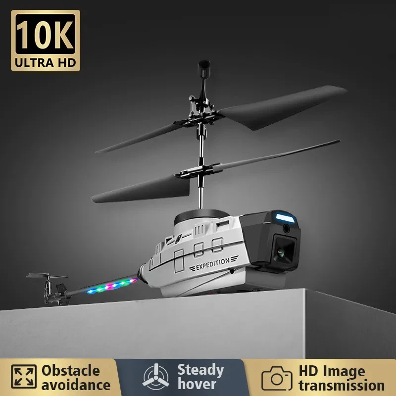 Drone Hélicoptère Télécommandé 4K - Double Caméra, évitement D'obstacles, 2 Batteries, Pour Adultes