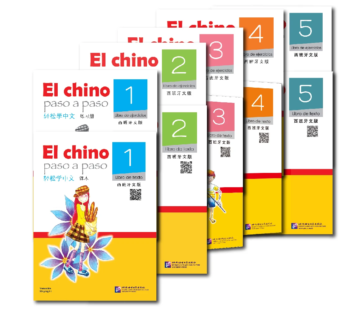 Spanish Edition – Easy Steps to Chinese: Learn Chinese through Spanish, Textbook & Workbook for Beginners
