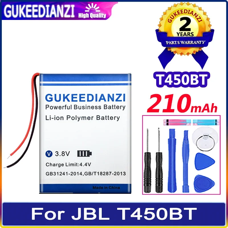 

GUKEEDIANZI Battery 210mAh For JBL T450BT Bateria