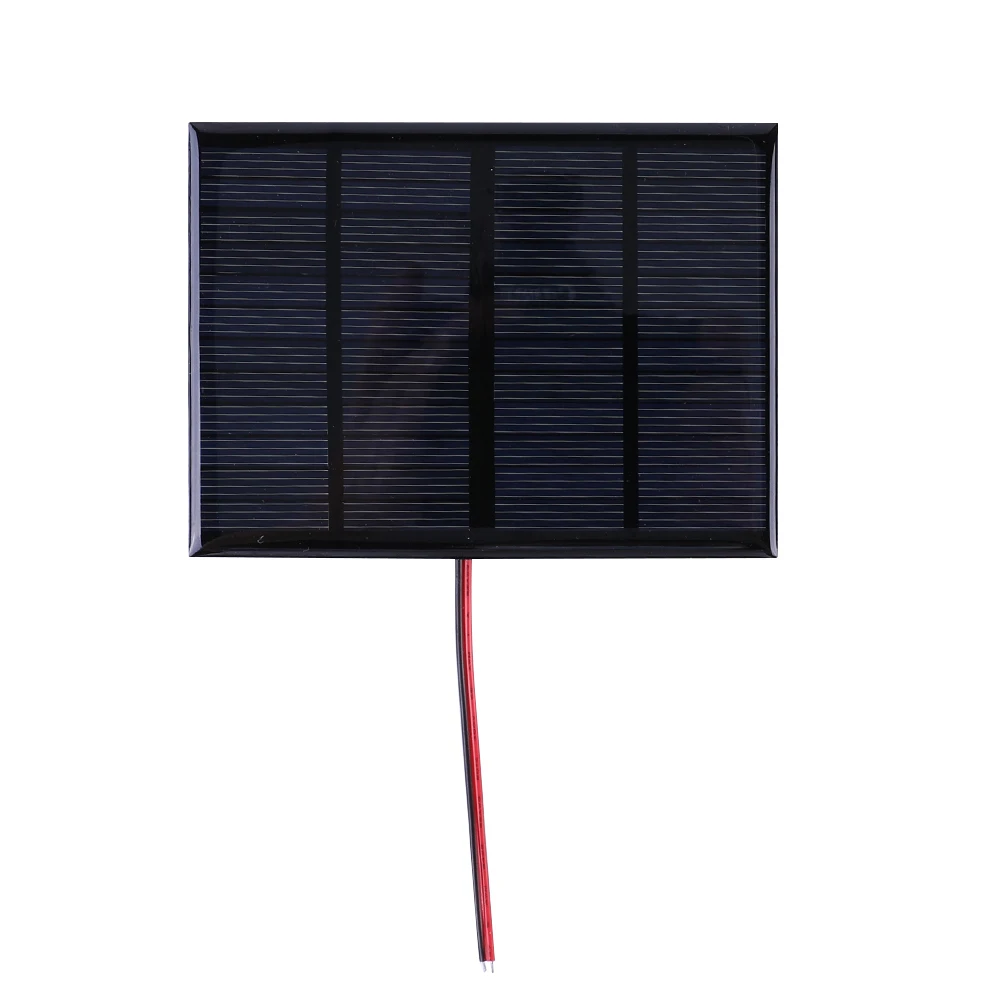 Mini Solar Panel DIY Solar Charger Module Polysilicon Board Portable Outdoor Battery/Mobile Phone Charger