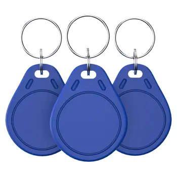 UID 읽기 쓰기 13.56MHz IC 카드, 쓰기 가능, 다시 쓰기 가능, 중복 RFID 태그 카드, 근접 재기록 가능 IC 토큰, Keyfobs, 팩당 5 개