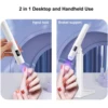Mini UV LED Lamp for Nails Rechargeable Portable Nail Dryer for Gel Nail Polish with 360° Rotation Magnetic Holder & Display 5