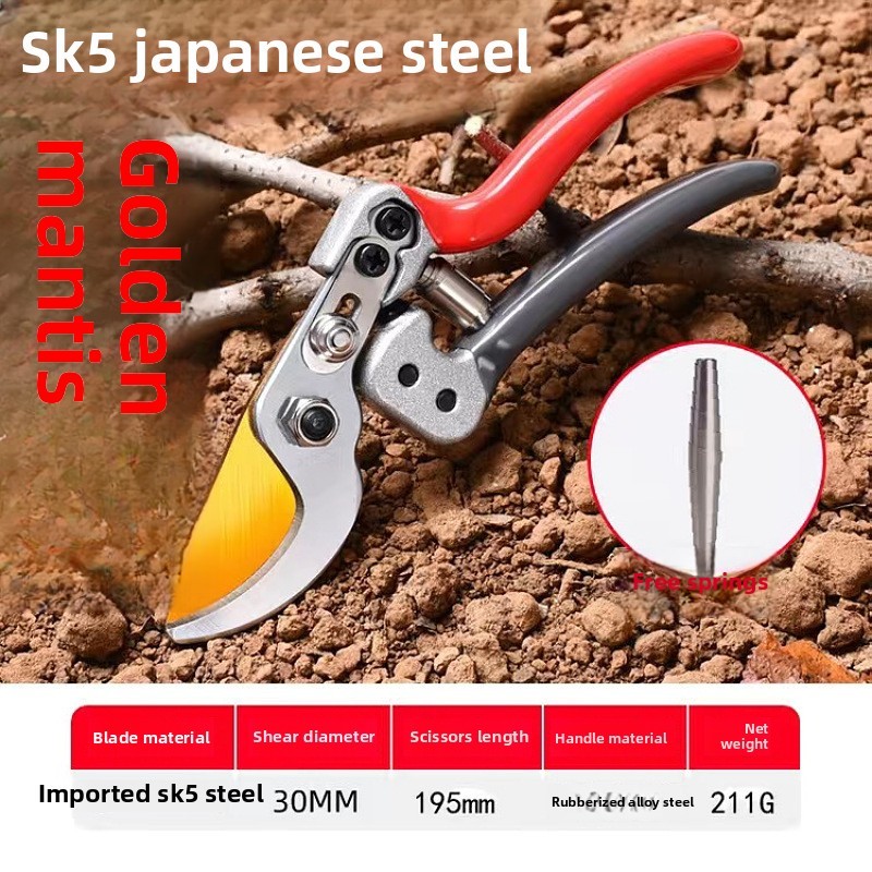 Steel Shears Tree Shears Fruit Tree Shears Pruning Shears Gardening Home Flowering Tree Grape Pruning