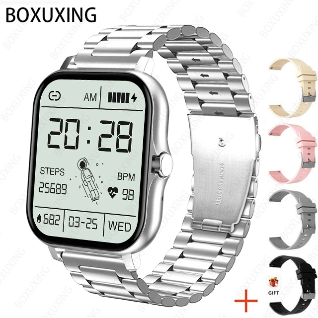steel belt silver