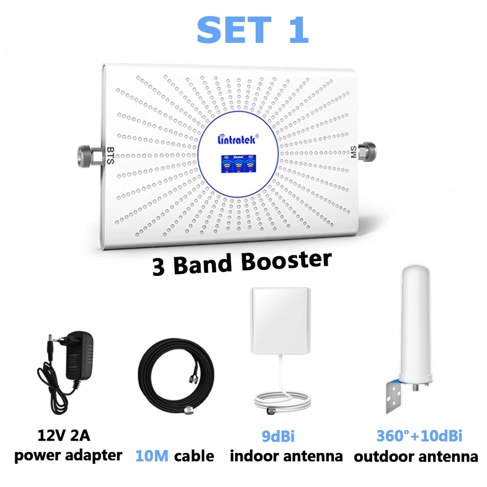 Lintratek Mobile Signal Booster For Basement Gsm Signal Cell Phone