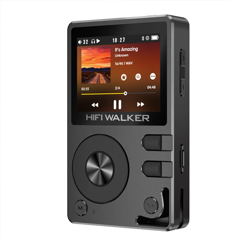 Hifi Walker H2 DAP HIFI プレーヤー、2つのBluetooth 5.2、ロスレス