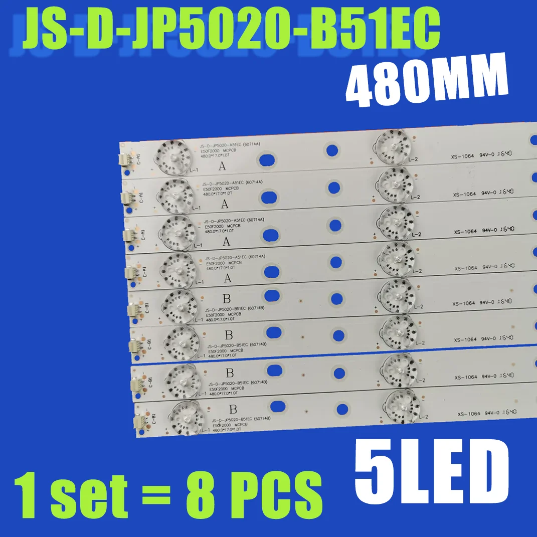 JS-D-JP5020-B51EC E-50F2000 LD-50SF6015BT LED50FHDS용 LED 백라이트 JS-D-JP5020-B51EC