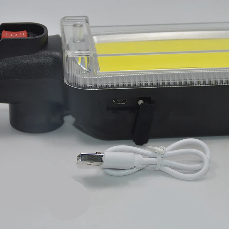 1PC LED Work Light Powerful Portable Lantern Hook Magnet Camping Lamp COB USB Rechargeable Inspection Light For Car Repair led lights camping lamp led work light camping lights work light