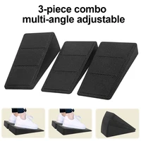 Squat Wedge Block Stretch Wedge Multi-Functional Calf Raise Block Adjustable Foot and Calf Stretching Incline Wedge for Home Gym