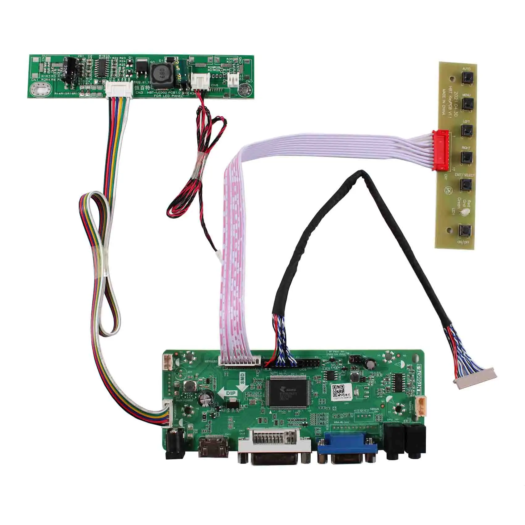 

Плата контроллера ЖК-дисплея HD MI DVI VGA для 15-дюймового 1024x768 G150XG01 V2 ЖК-экрана