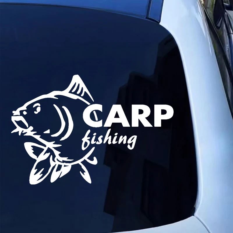 CS-1325-Various-Sizes-Carp-fishing-funny-waterproof-car-sticker-vinyl ...
