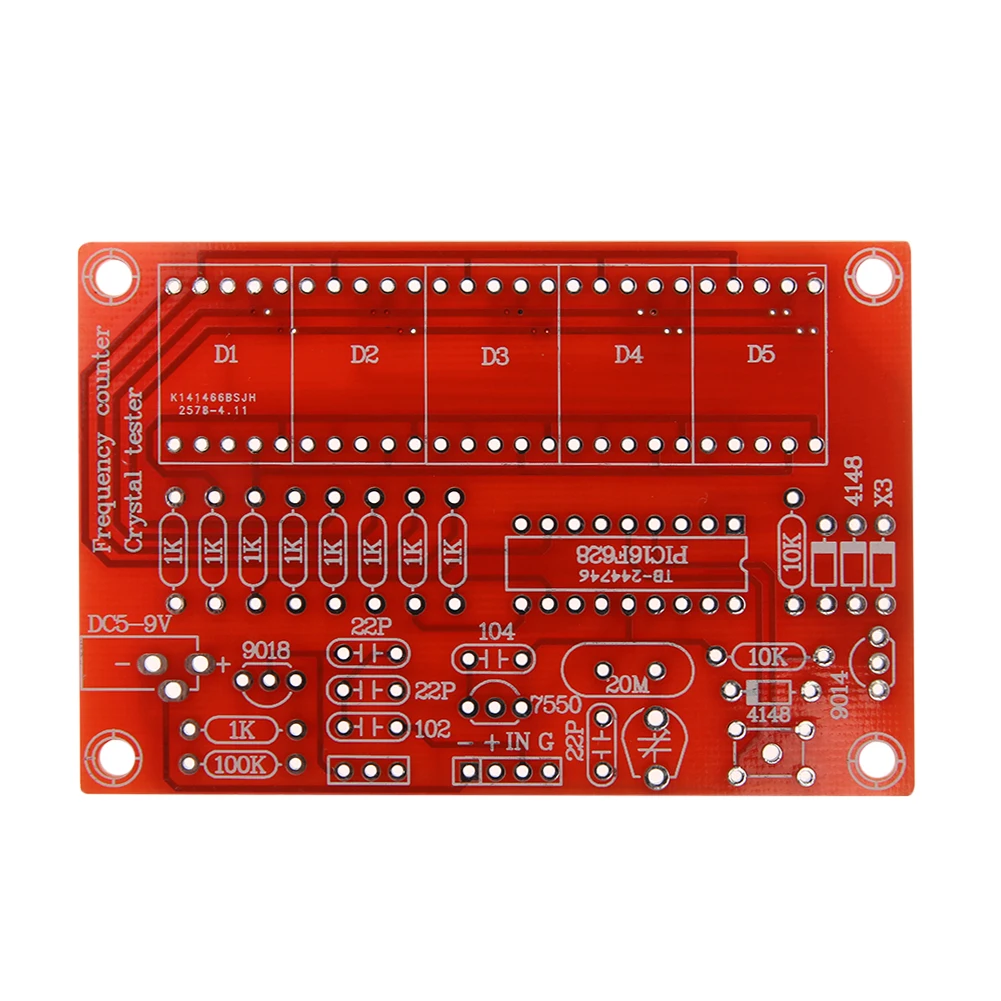 【Big savings】 Crystal Oscillator Frequency Counter Meter 1Hz-50MHz Digital Frequency Meter Module 5 Digits High Precision DIY Kits Module.