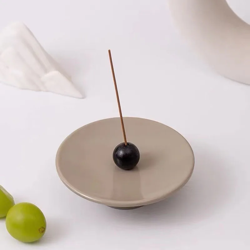 Spherical Incense Insert Silicone Mold Epoxy Resin Thread Incense Plaster Holder Joss Stick Stand Concrete Mold Home Craft Tools silicone mold