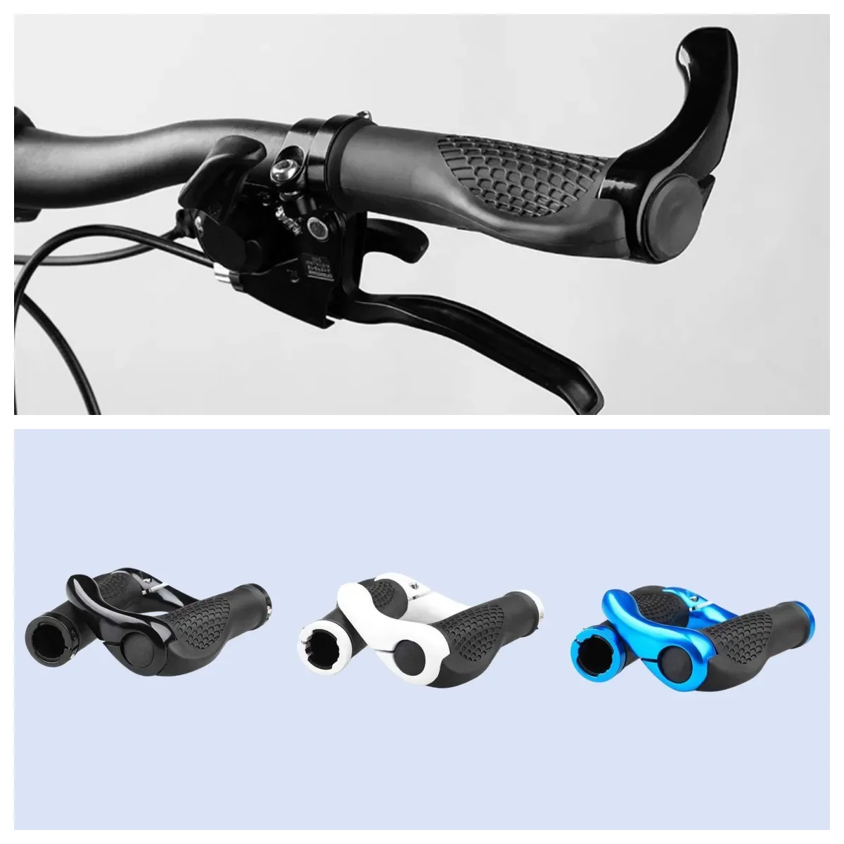 Ergonomic Anti-Skid Bike Handlebar Grips 2