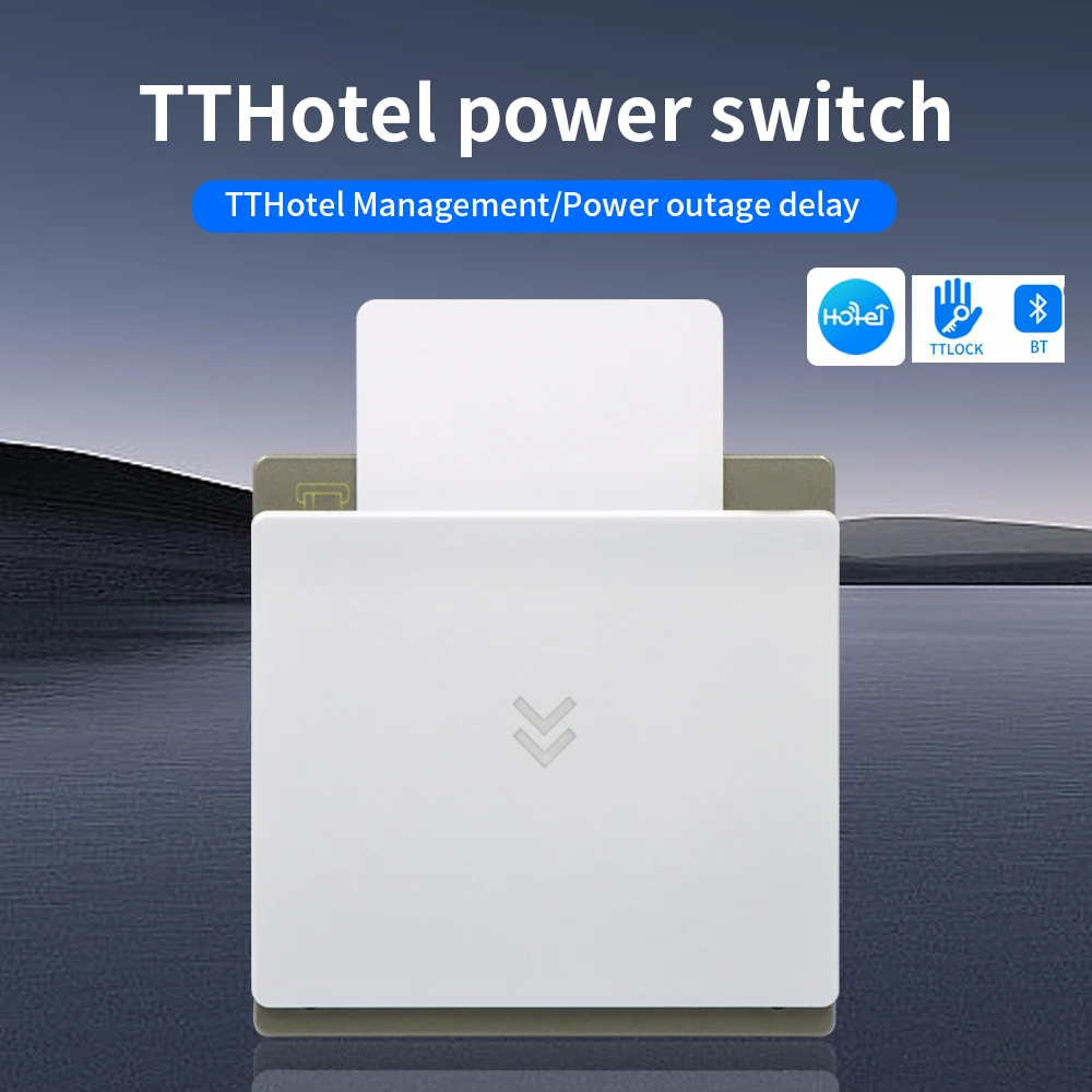 ES3-BT TTHotel 40A Energy Saving Switch Saver AC180-250V S50 Card Power Saver Ap