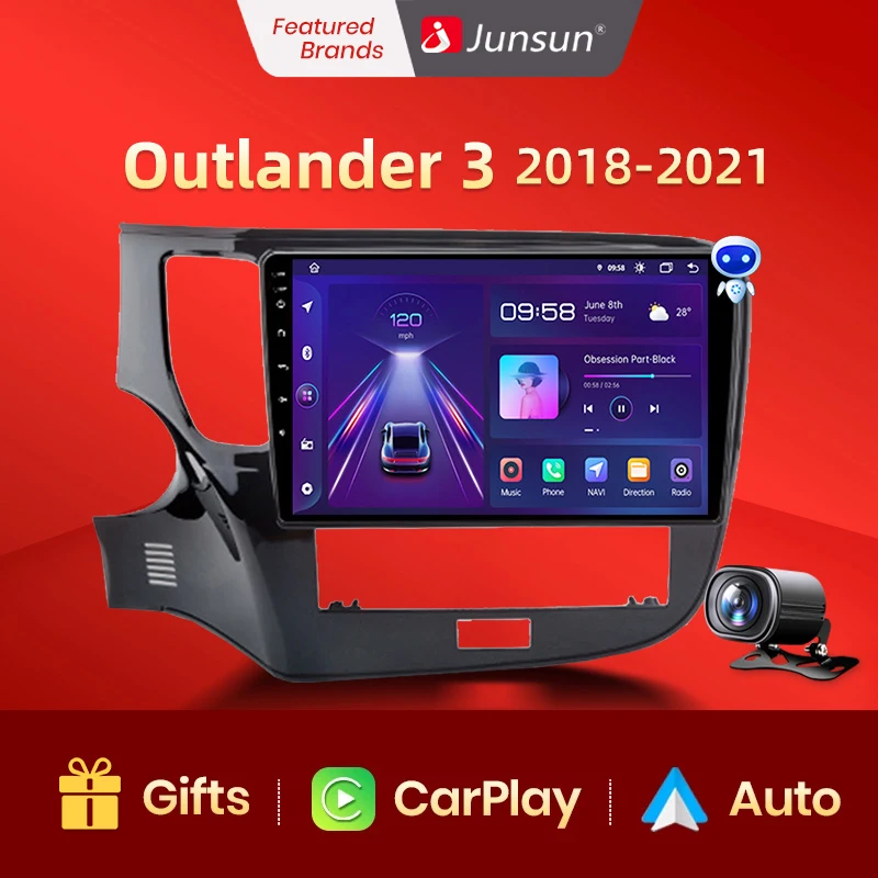 Junsun Android 10.0 Car Radio Multimedia Player For Mitsubishi
